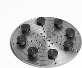 CK-2.75Z-FJ8 8" Flat Jaws with 8pcs Taper Plug Screws for BMWOOD CK-2.75" Series Woodlathe Chuck, Woodturning Tools.